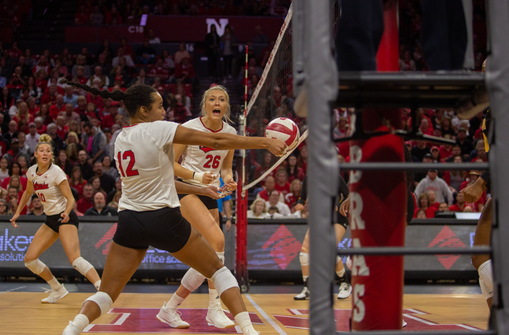 Nebraska Volleyball vs. Iowa Photo No. 3